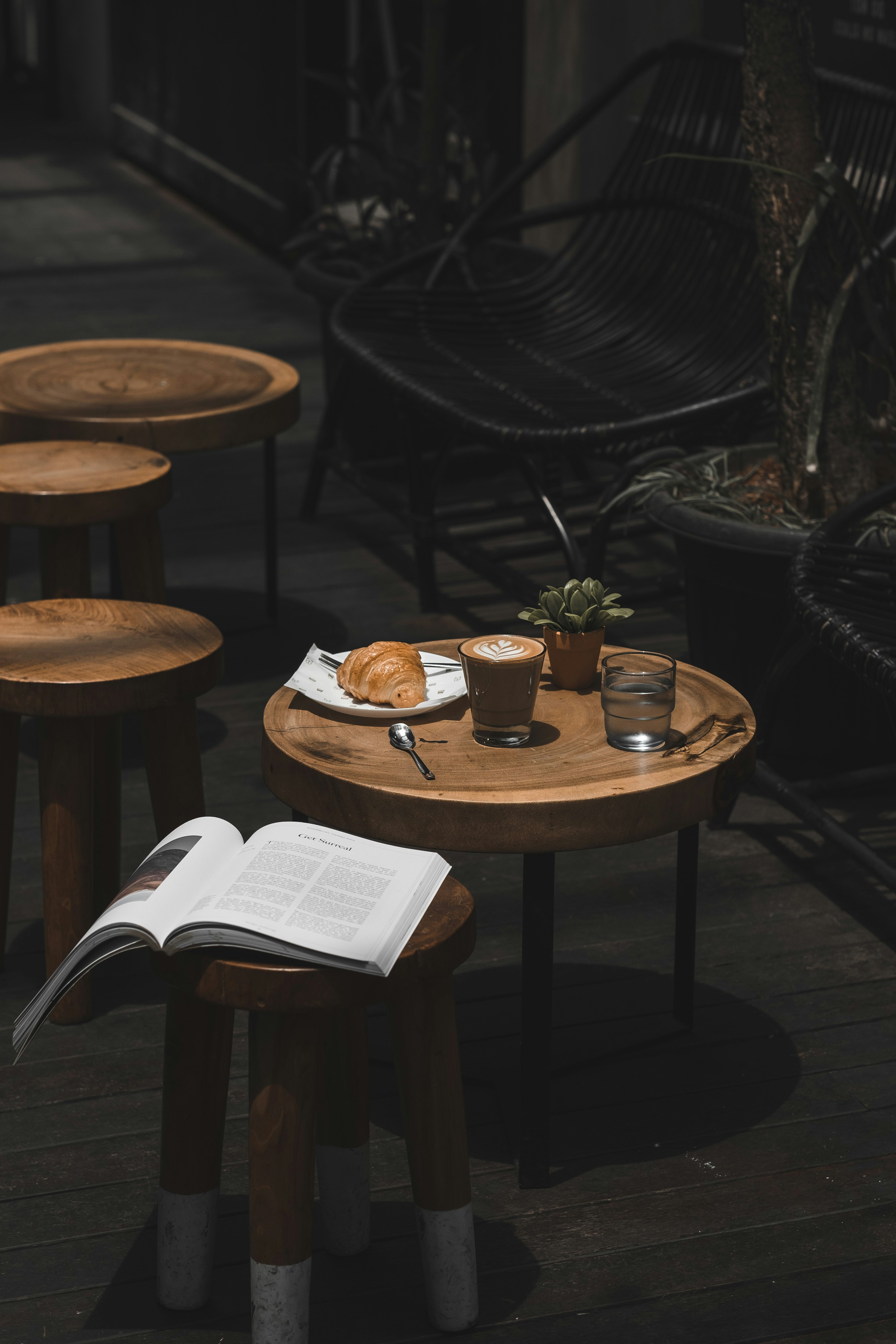 Cafe table